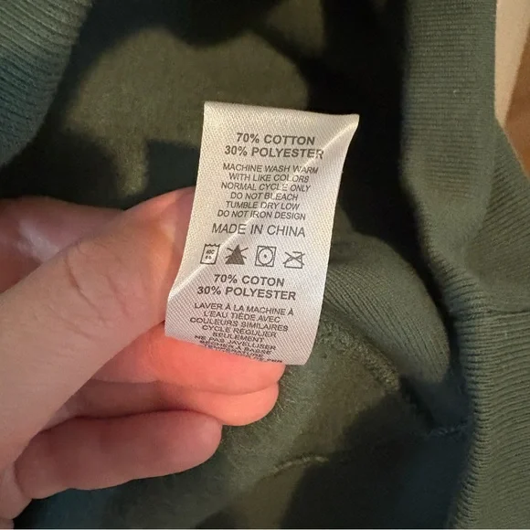 Doechii official merch alligator crewneck sweatshirt in alpine green - Picture 5 of 5